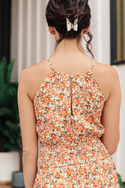 Santa Rosa Floral Dress