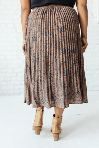 Cathedral Pleated Skirt