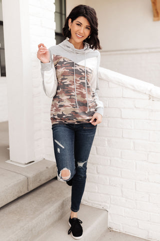 All About Adventure Top in Camo