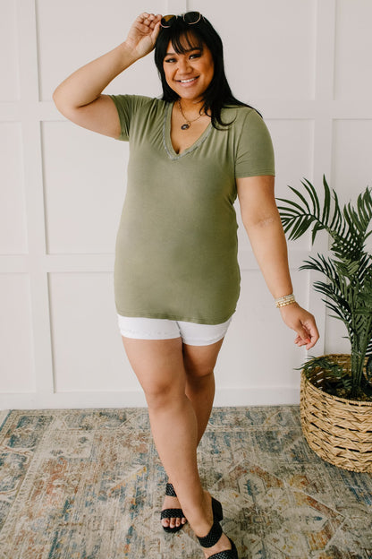 Andy Top in Olive