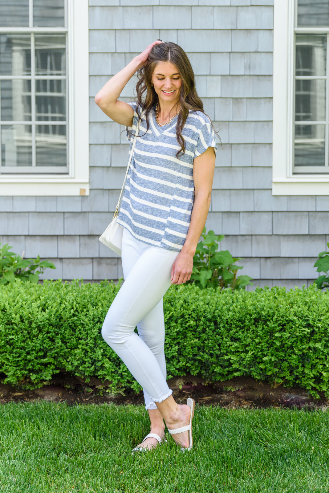 Ava Striped Top