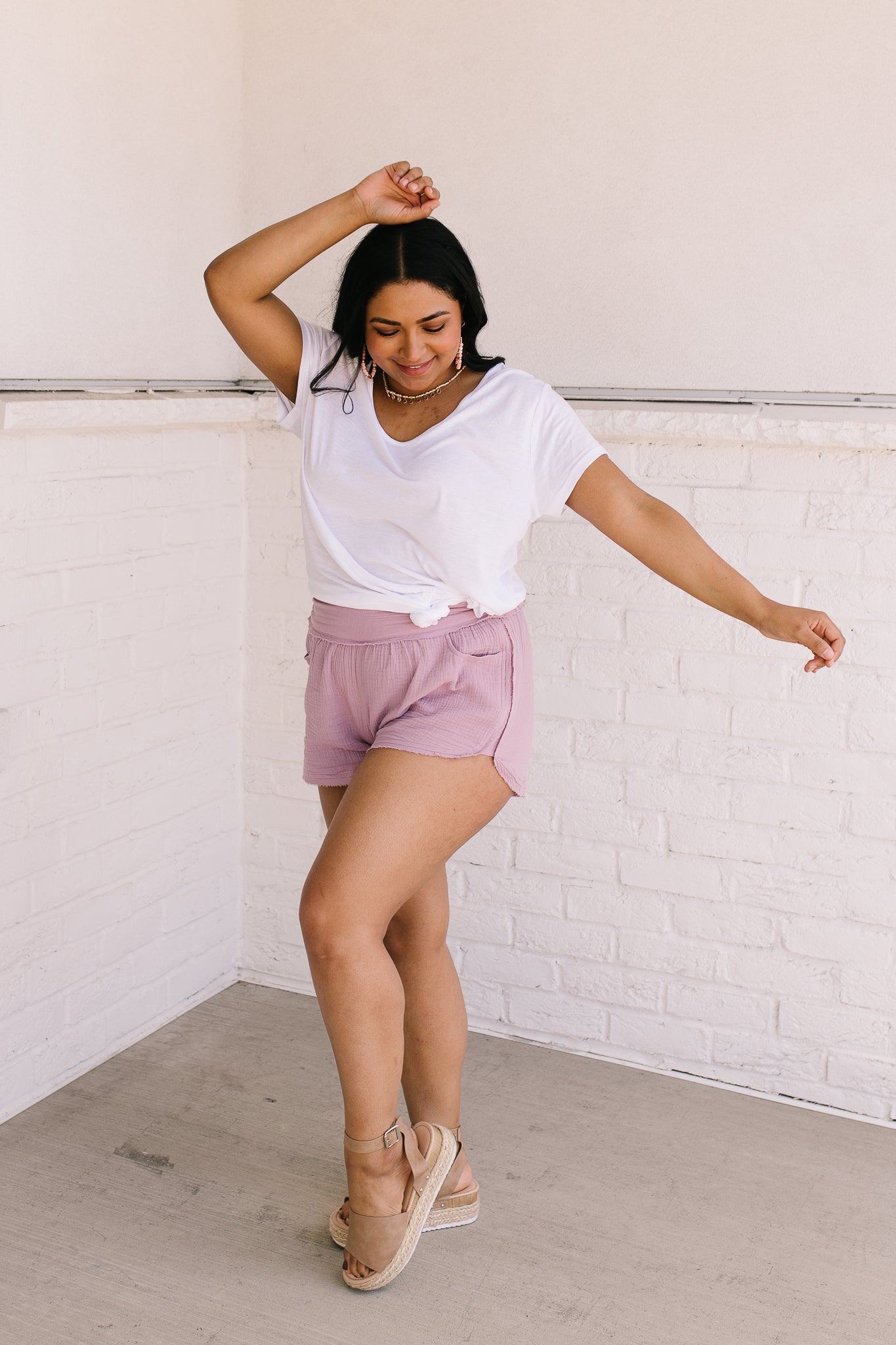 Beachwalk Shorts in Mauve