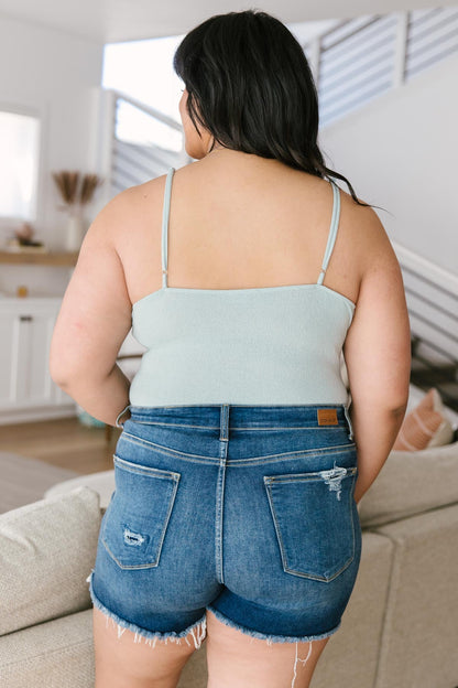 Better Or Best Seafoam Tank Bodysuit