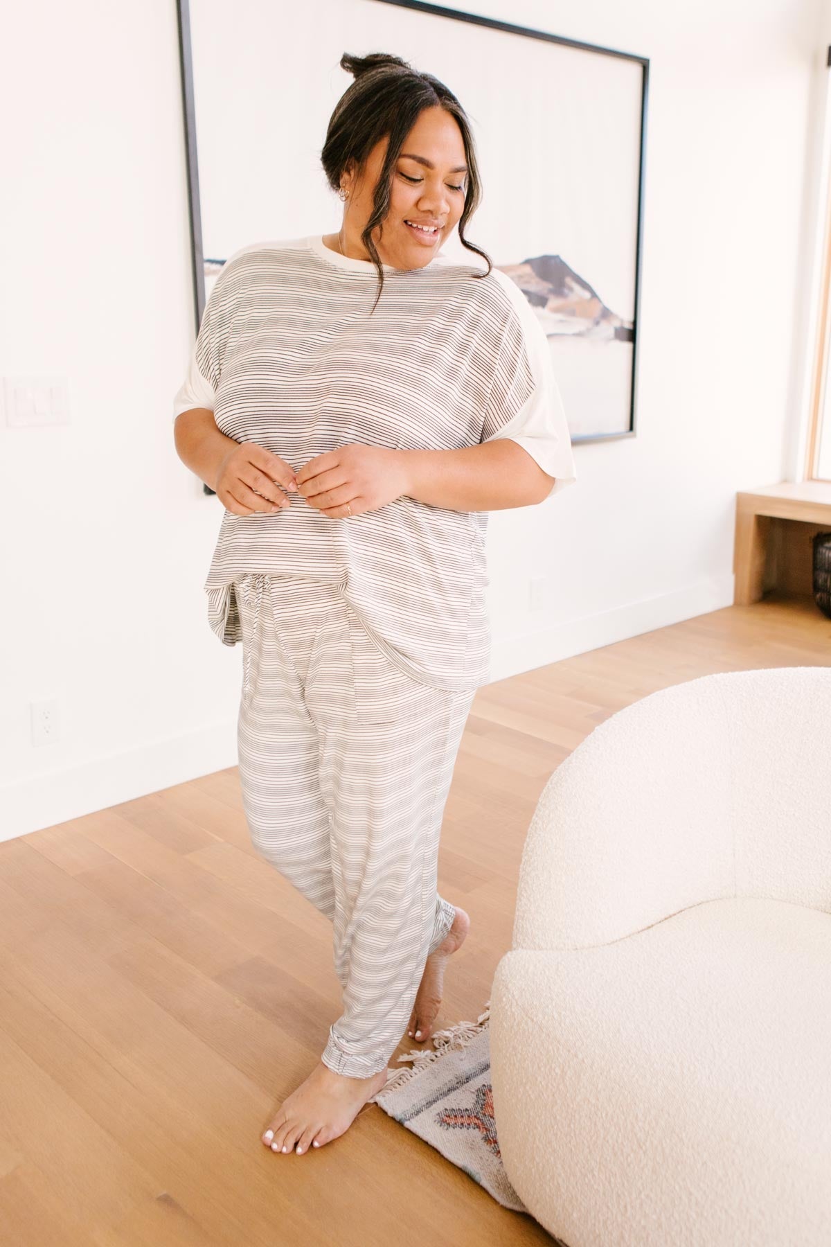 Cozy In Stripes Top