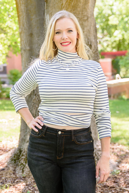 Crossroads Striped Top