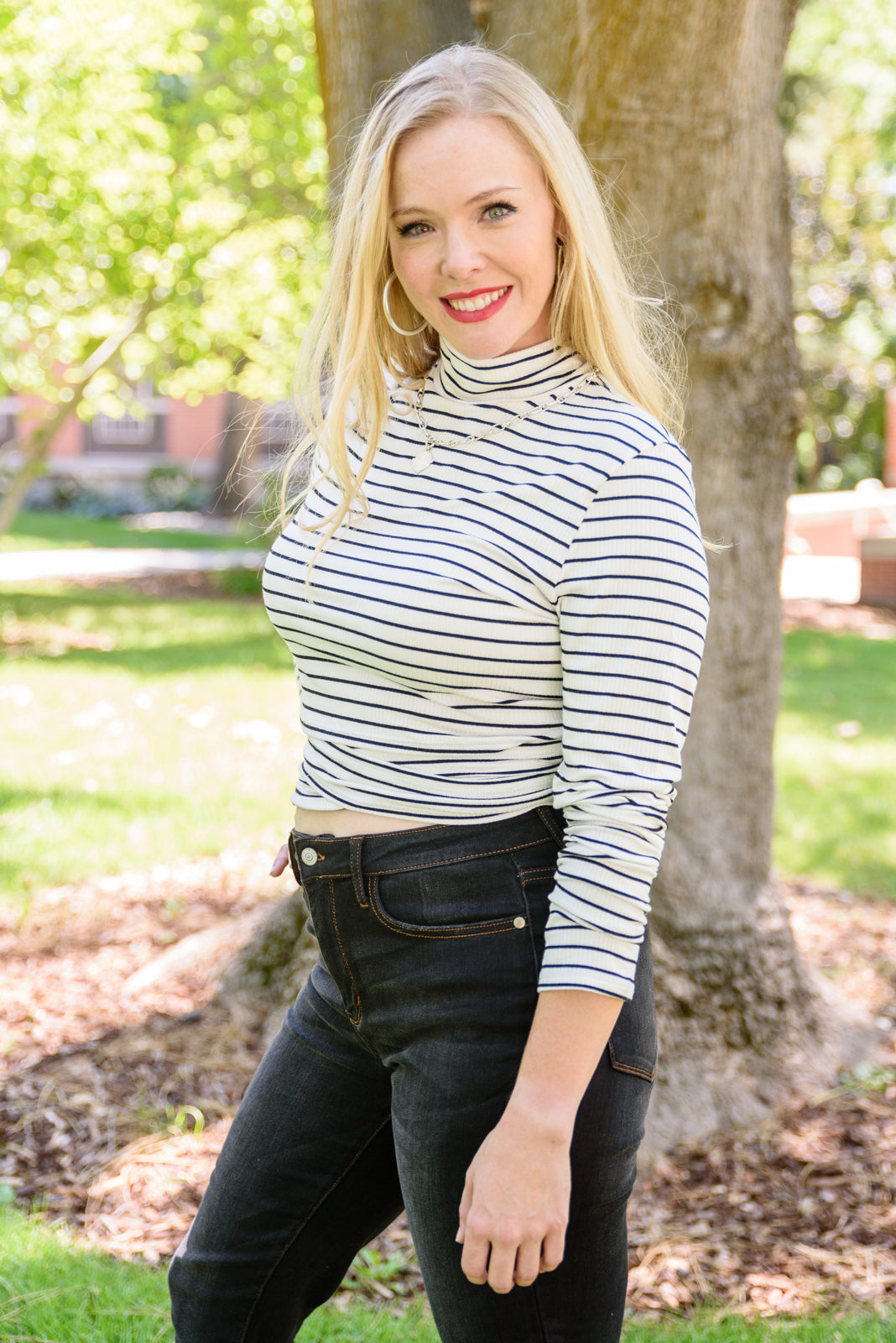 Crossroads Striped Top