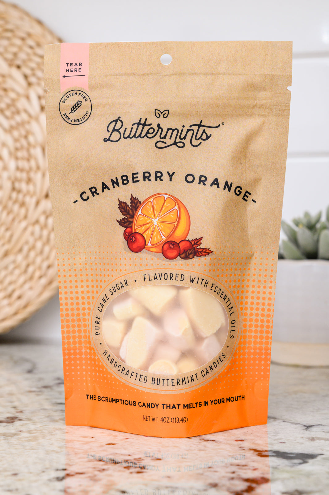 Cranberry Orange Buttermints