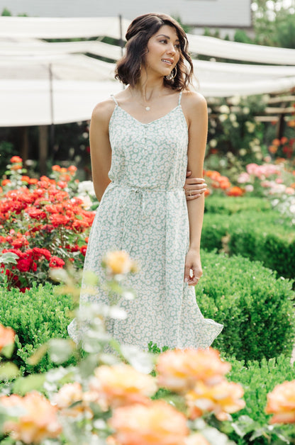 Daisy Mint Day Dress