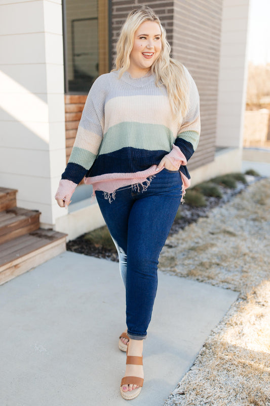 Deliah Distressed Sweater