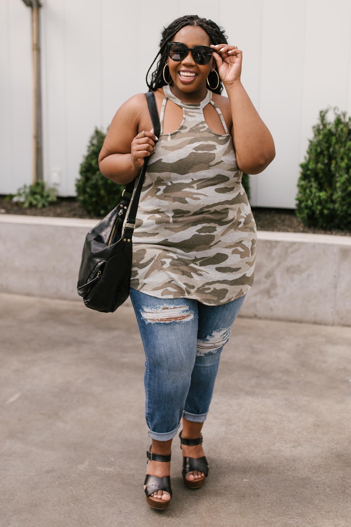 Drop and Give Me: Camo Tank