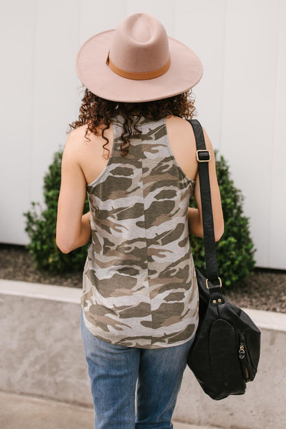 Drop and Give Me: Camo Tank