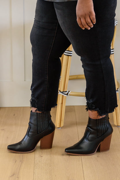 Easy As That Ankle Boots In Black