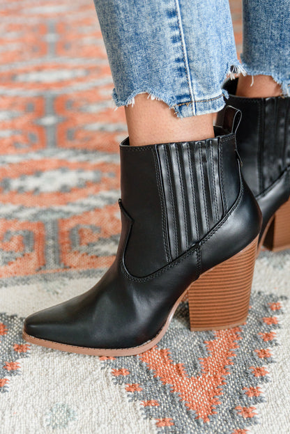 Easy As That Ankle Boots In Black