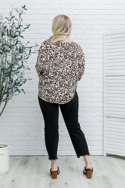 Felicity Animal Print Blouse