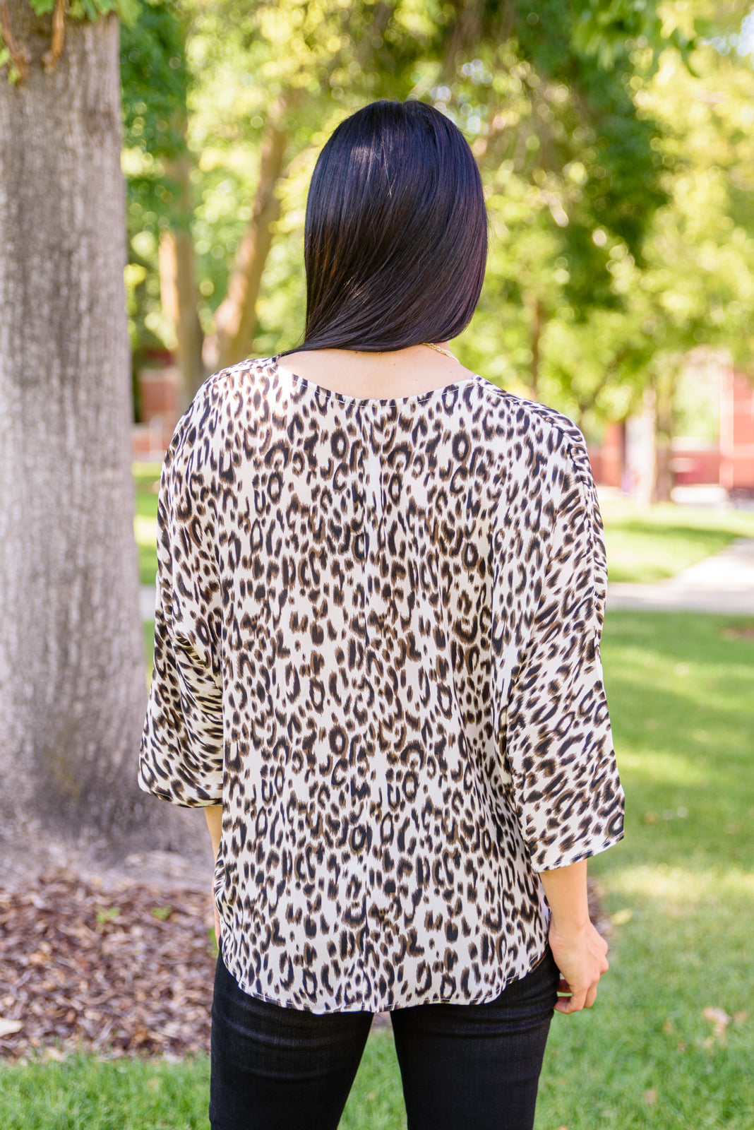 Felicity Animal Print Blouse