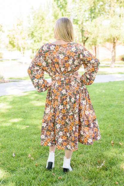 Floral Vibrations Dress