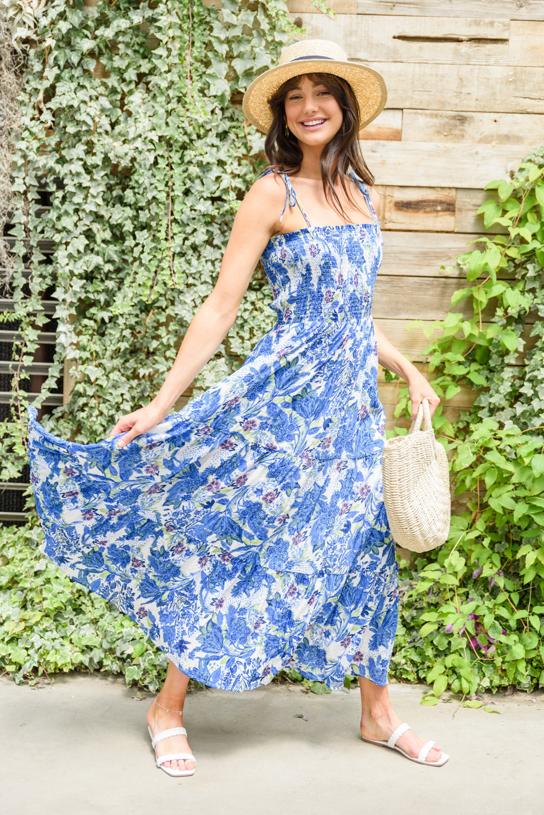 Flower Child Blue Dress