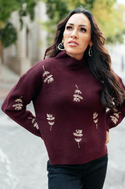 Genevieve Embroidered Sweater