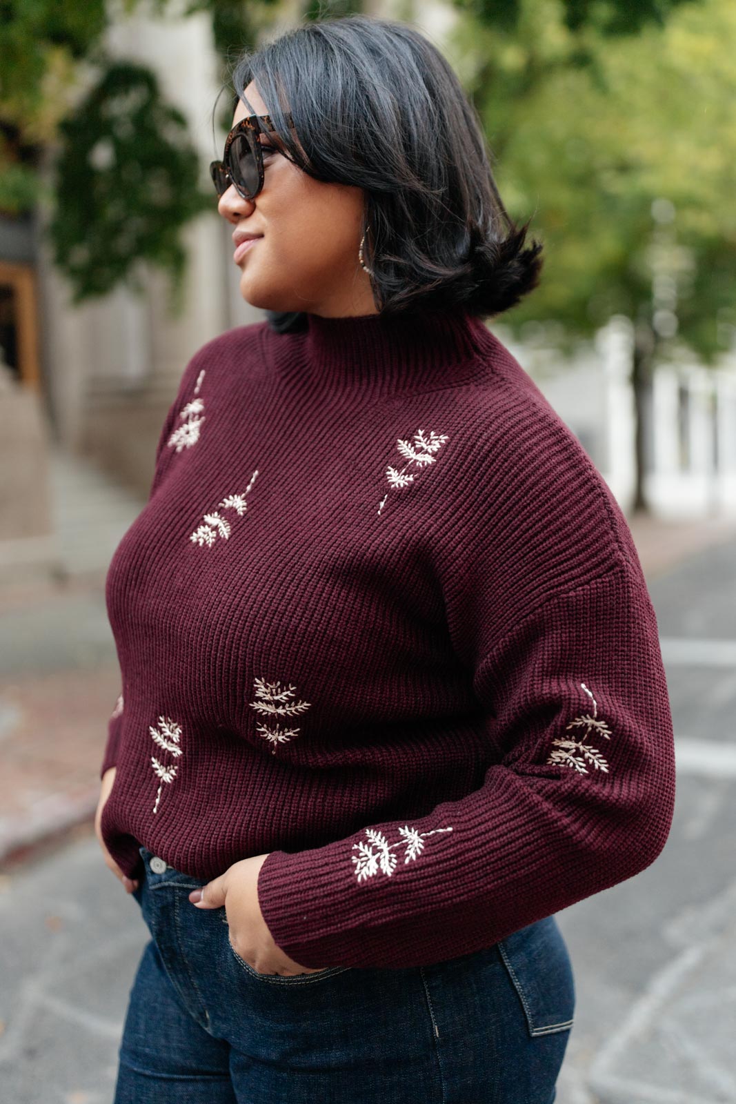 Genevieve Embroidered Sweater