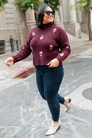 Genevieve Embroidered Sweater