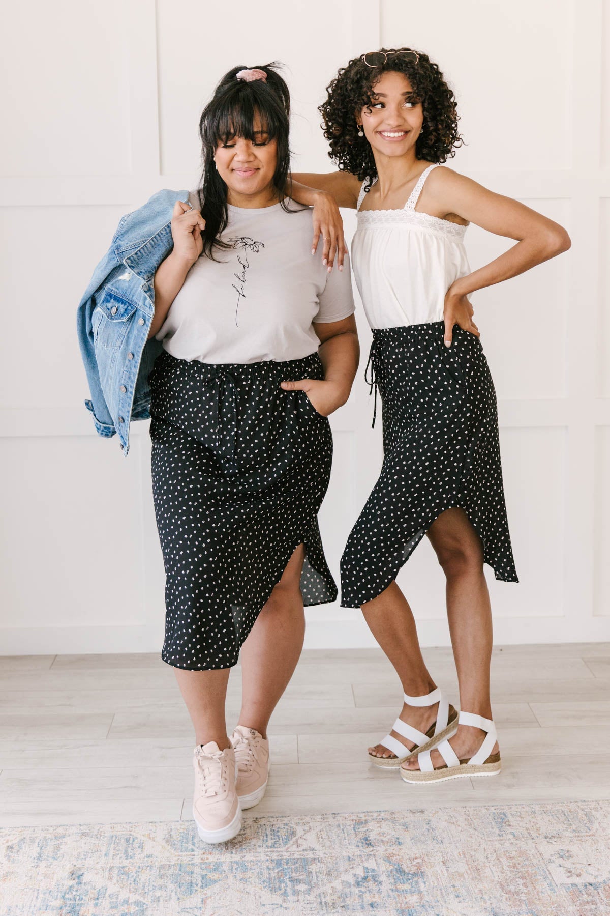 Gentle Breeze Midi Skirt