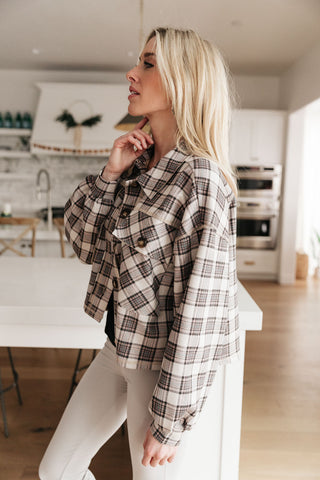 Good Karma Plaid Shacket