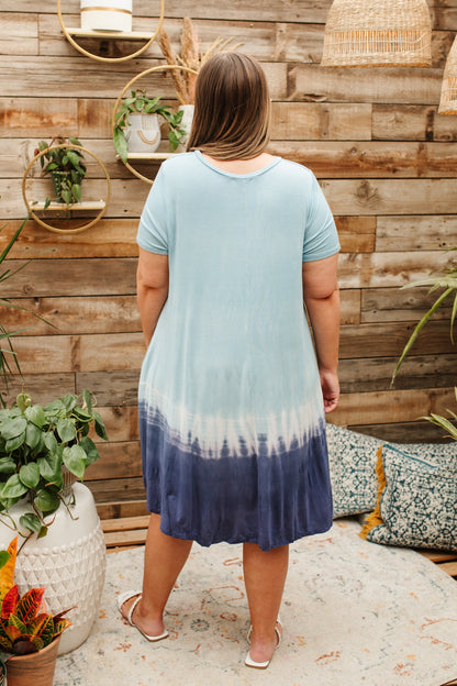 High & Low Tides Tie Dye Dress