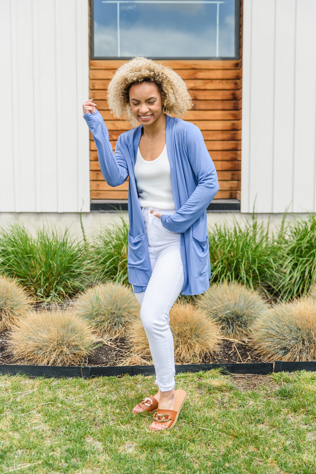 Homeland Blue Cardigan