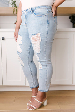 Jackson Mid-Rise Boyfriend Jeans