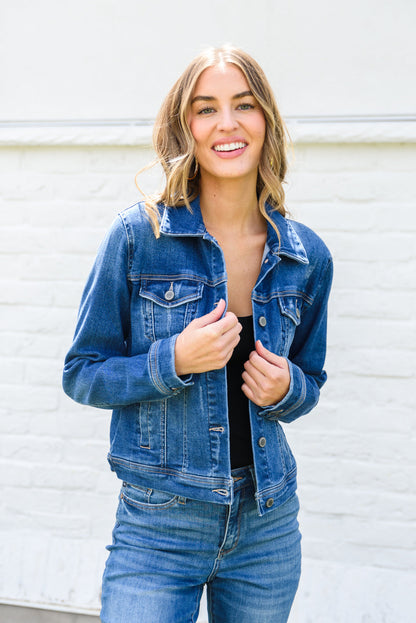 Joie Medium Wash Denim Jacket