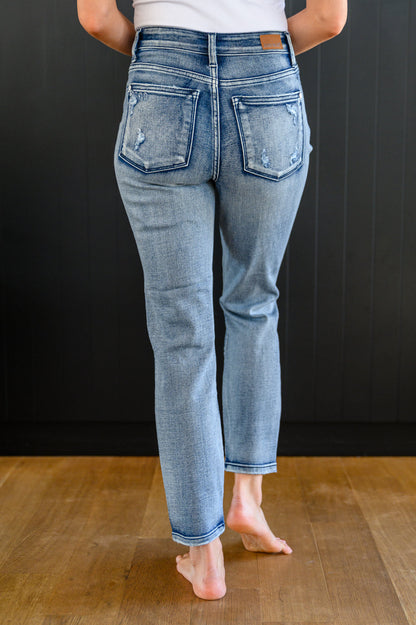 Mary Lou Hi-Rise Destroyed Boyfriend Jeans