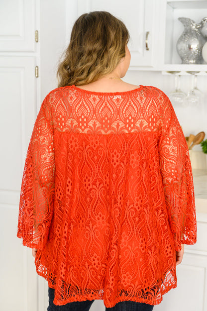 More Than Ever Trapeze Lace Top