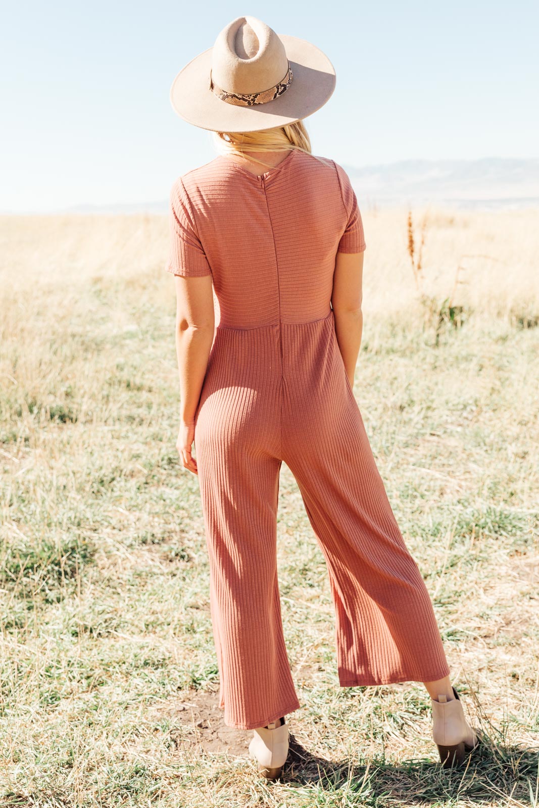 Nora Jumpsuit in Cinnamon