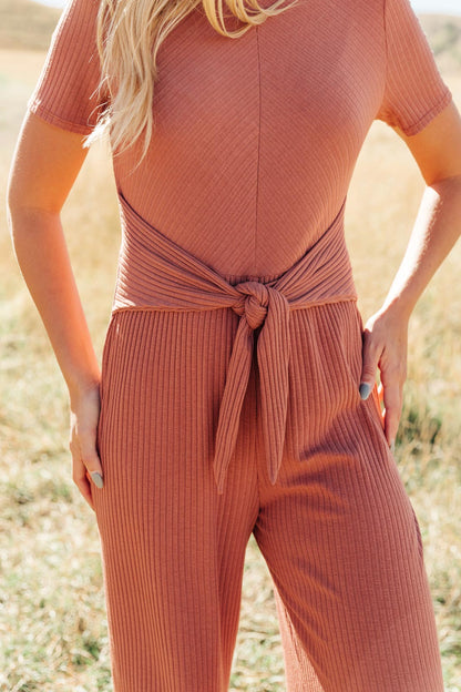 Nora Jumpsuit in Cinnamon