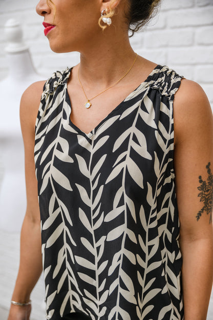 Office Talk Sleeveless Top