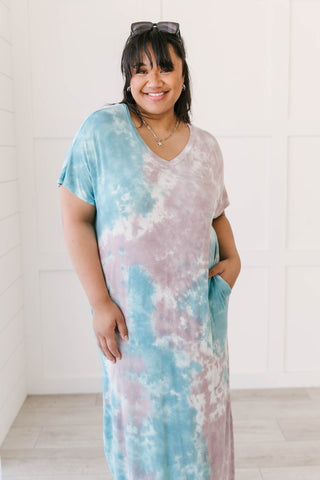 Pacific Rise Tie Dye Maxi