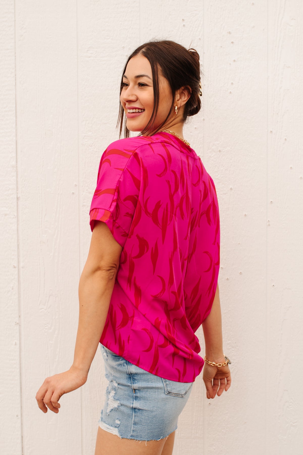 Pink Oasis Top