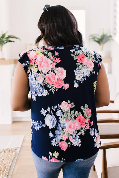 Royal Botanical Navy Top