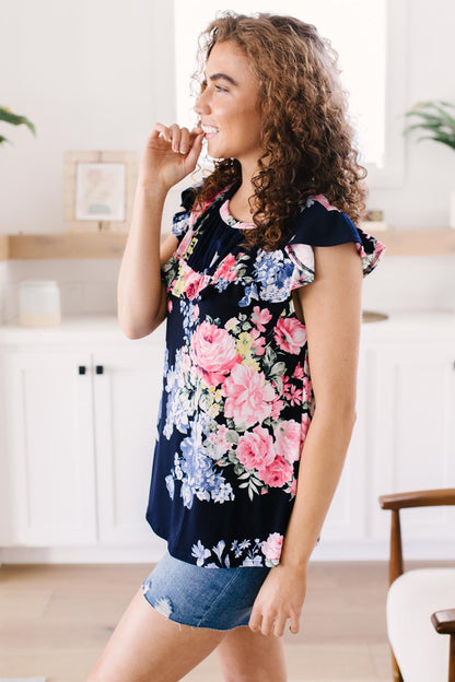 Royal Botanical Navy Top