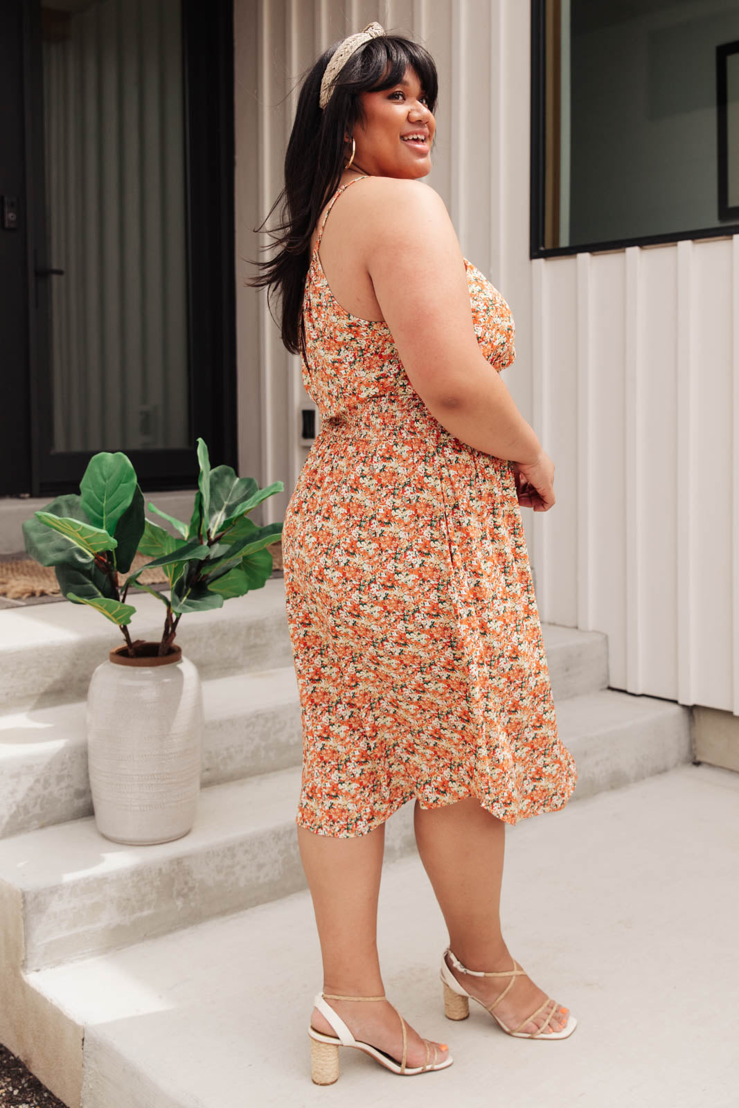 Santa Rosa Floral Dress