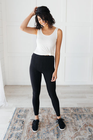 Seamlessly Cool Leggings in Black