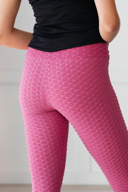 Seamlessly Cool Leggings in Pink