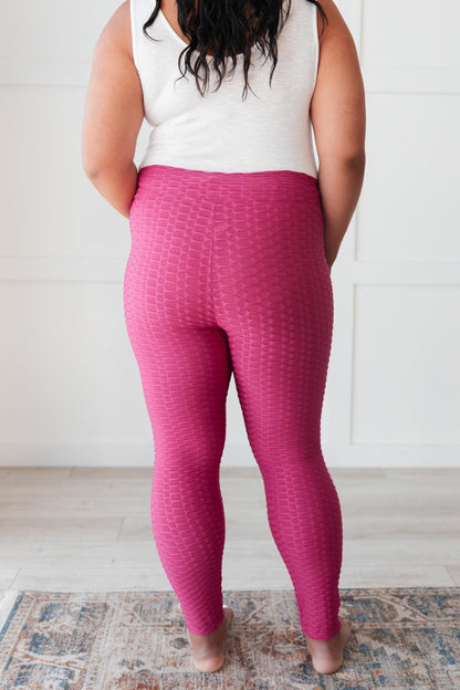 Seamlessly Cool Leggings in Pink