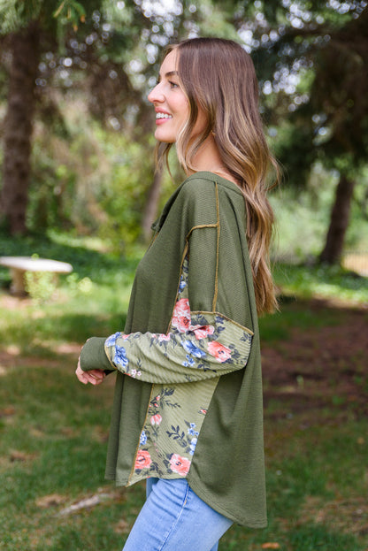 Small Town Girl Floral Top