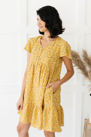 Sunlit Meadows Day Dress