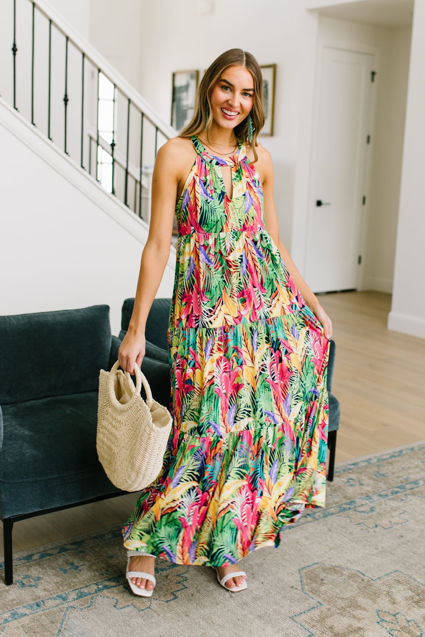 Sunny Rain Forest Dress