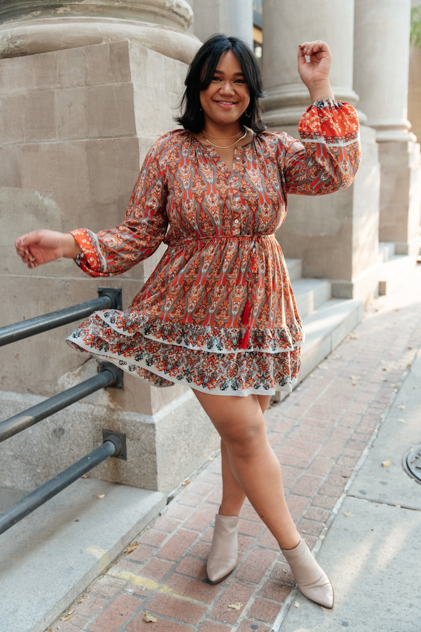 Sunset Meadow Dress