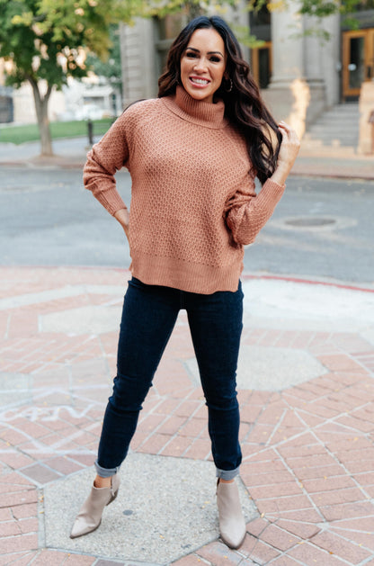 The Kelsey Sweater in Ginger