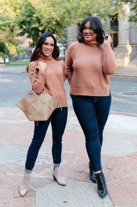 The Kelsey Sweater in Ginger