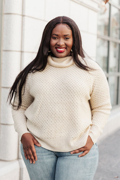 The Kelsey Sweater In Ivory